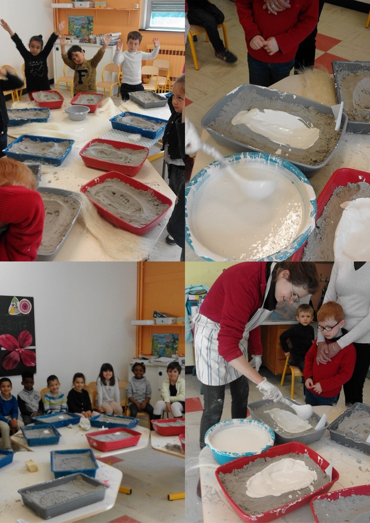 Atelier de sculpture au sable/ 2017