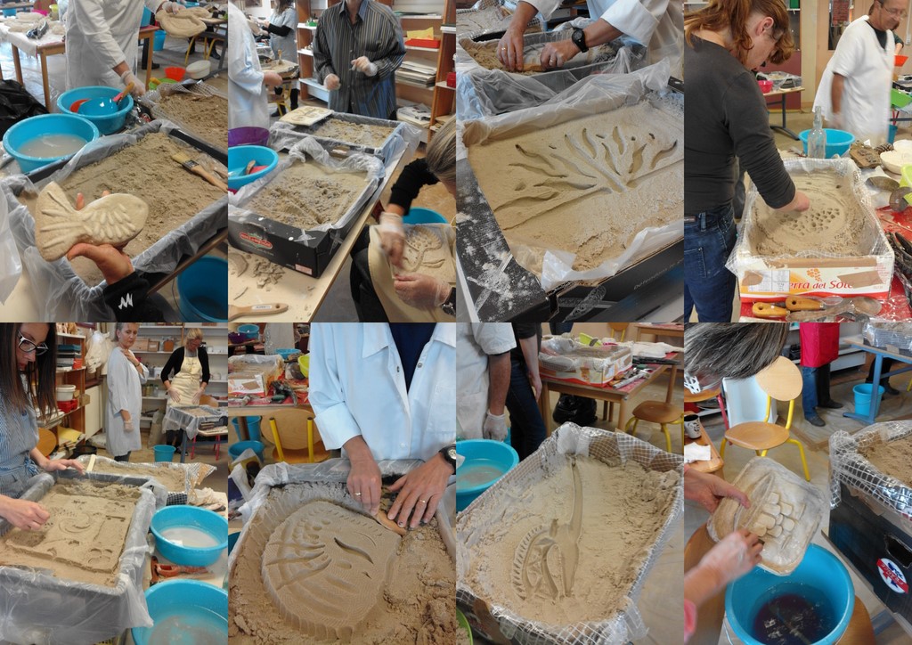 Stage de sculpture au sable